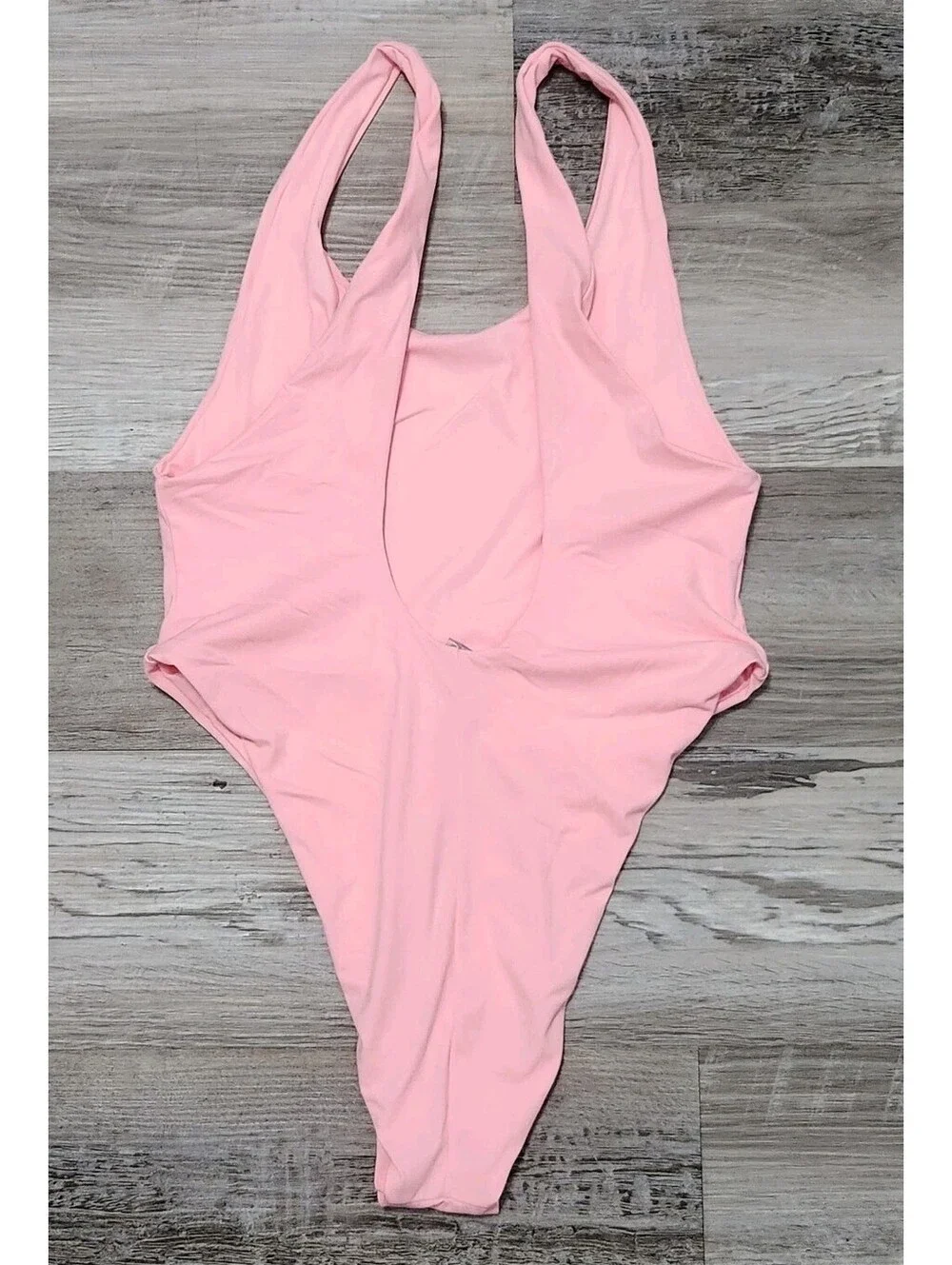 Reina Olga Swimsuit Size 2 Pink Bay watch One Piece Pink Double Lined